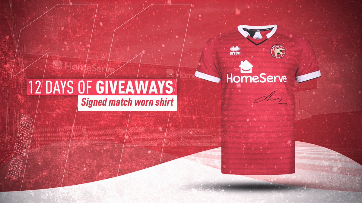 WFCOfficial's tweet photo. 🎅 Day 1⃣1⃣

👕 For the penultimate day of our #12DaysofGiveaways, we've got Dan Scarr's match-worn #FACup shirt up for grabs! 

🕑 To be in with a chance of winning, just LIKE &amp; RETWEET this!

#SantaIsASaddler https://t.co/coHHFCRncl