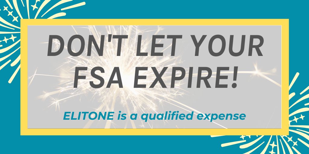 elitone_device's tweet photo. The end of the year is coming... only 12 more days before your Flexible Spending Account expires! 😥 https://t.co/E8AaHMhzkQ is a qualified medical expense for #FSA 
#endofyear #savemoney #WomensHealth #Treatment #incontinence https://t.co/c635GXg8I1
