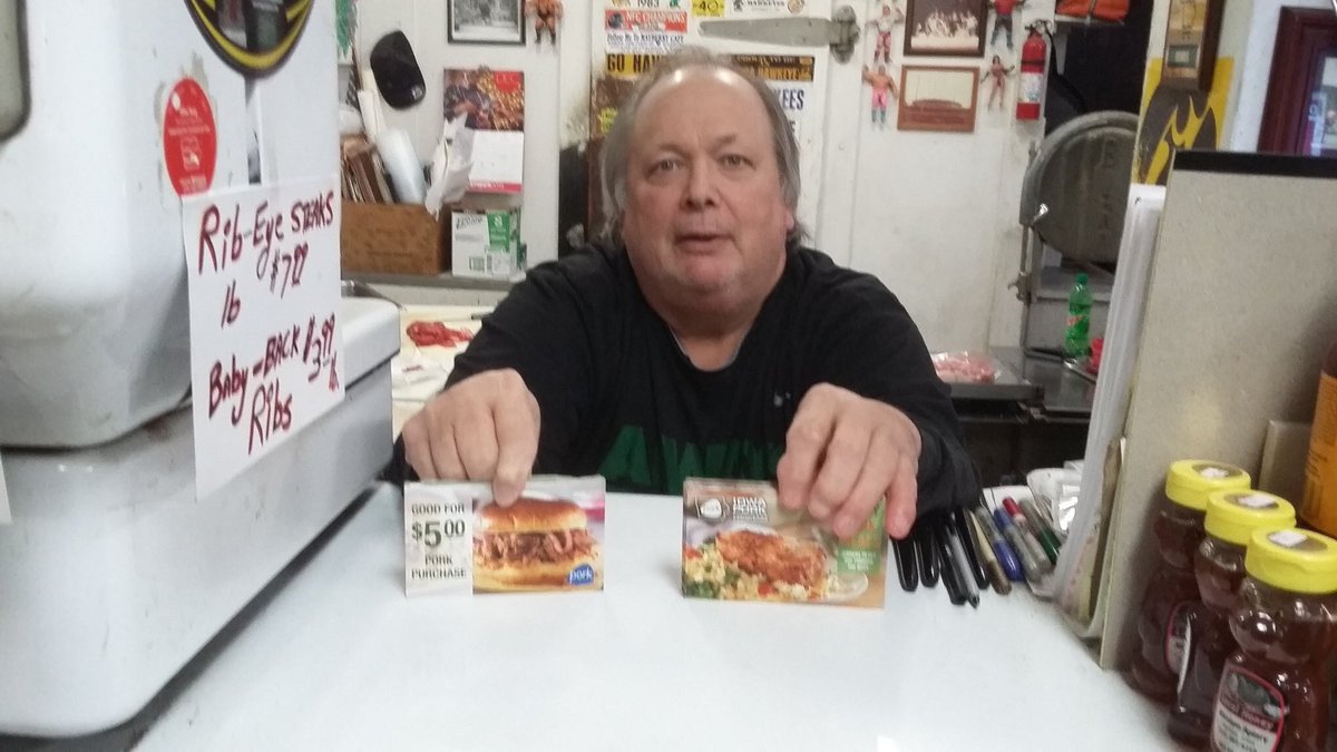 Delivering coupons and recipes to locally owned grocery stores in the county just in time for the holidays. This year we delivered to Logsdon's in Maxwell and Town &amp; Country in Slater. Stop to get yours today and don't forget to include #pork in your holiday meals!