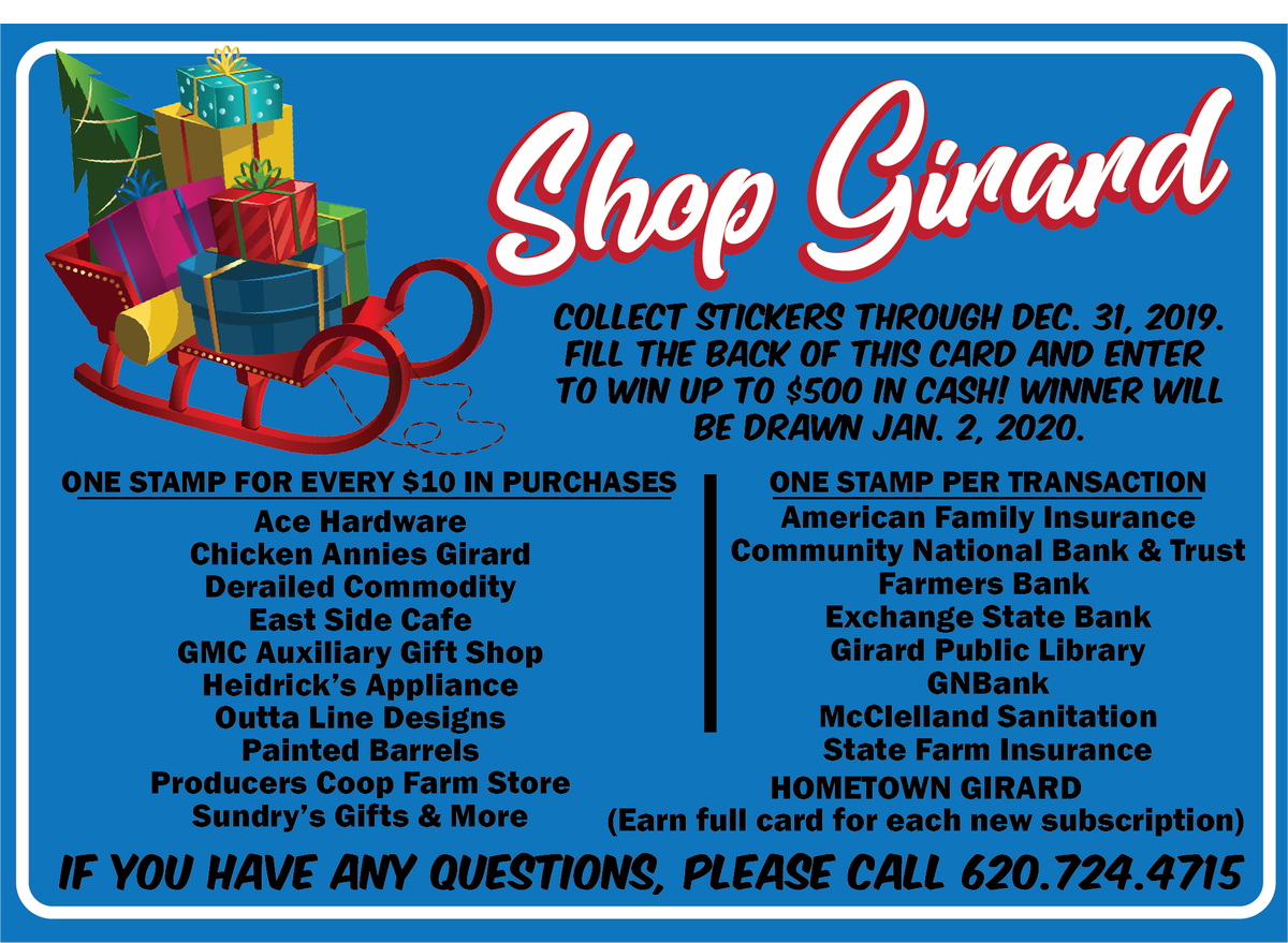 Santa has been out shopping in Girard today! He's a smart one, that guy! #shopgirard <a href="/hometowngirard/">Hometown Girard</a>