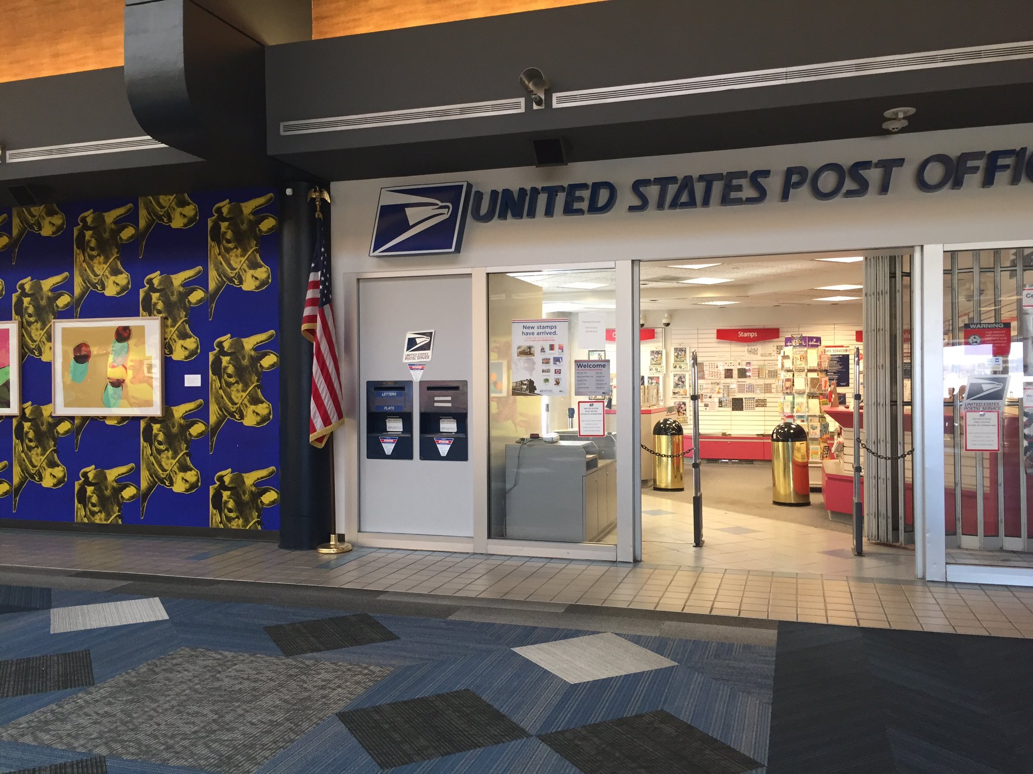 Oran on Twitter "An actual US Post Office inside the airport!…