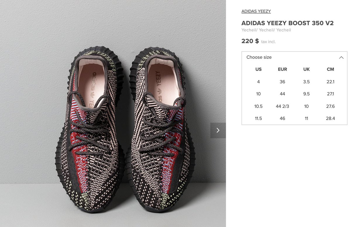 yeezy boost 350 v2 footshop