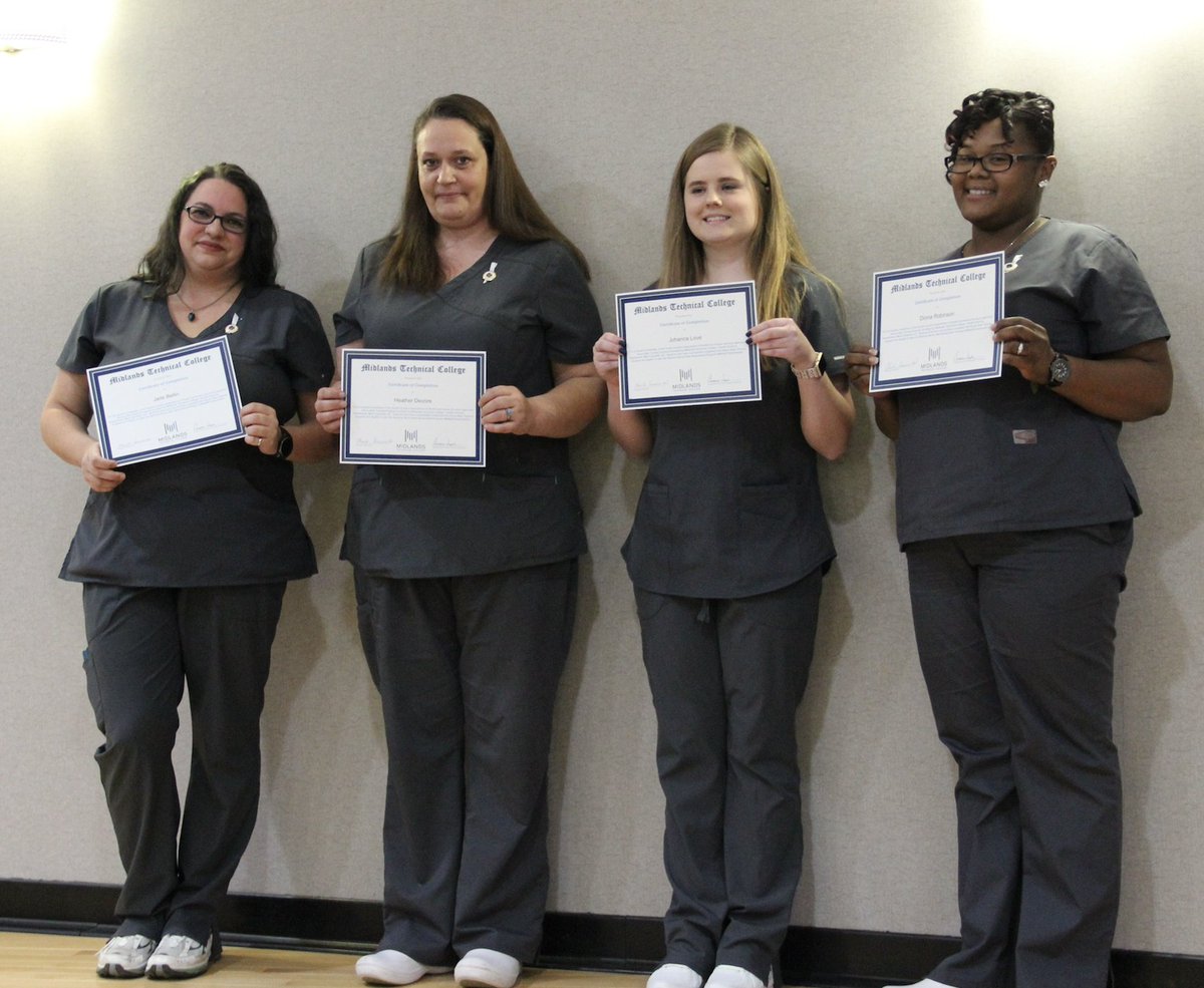 Midlands Technical College On Twitter Another Big Congratulations To Our Pre Health Care Graduates Of The Cardiac Care Technician Nursing Assistant Pharmacy Technician And Phlebotomy Programs We Look Forward To The Positive