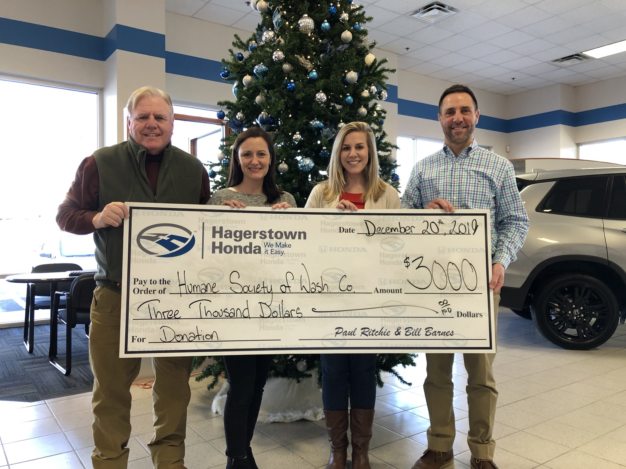 Hagerstown Honda on Twitter: "Paul Ritchie and Bill Barnes, owners of