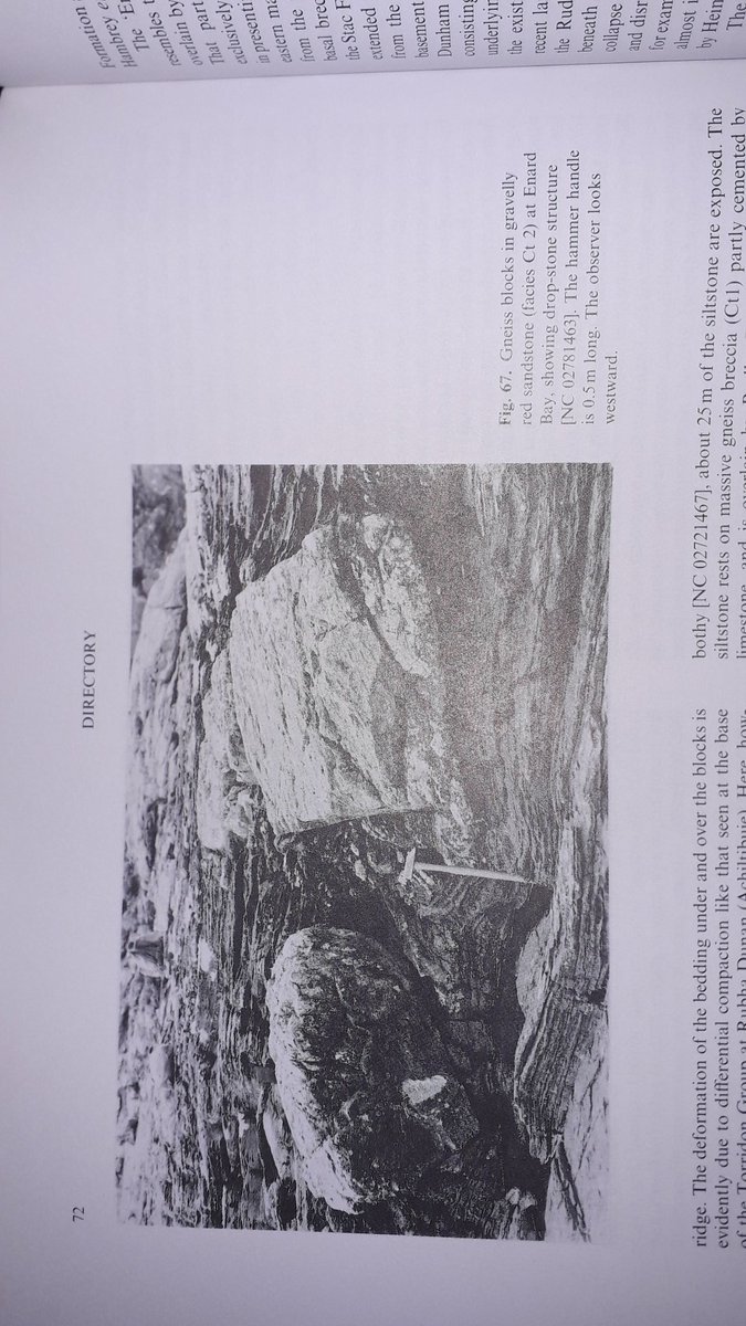 Geo_fraz's tweet photo. @iceice_bartek @Naturevolve @adrian_hartley @Jess_Pugsley @Gee_o_Joe Fascinating! 😎 A.D Stewart also mentions "drop-stone like structures" in his #geosoc memoir  No. 24 page 72 as well as refering to others who interpret precambrian paleotopography as roche mountonnée! https://t.co/2GwknV0lc2