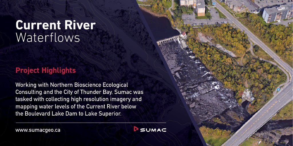Sumac is proud to be involved in various local projects that have helped improve the infrastructure and knowledge of our city.

To view our full list of project highlights visit ➡️ sumacgeo.ca/project

#projecthighlights #sumac #geomatics #uav #drones #thunderbay
