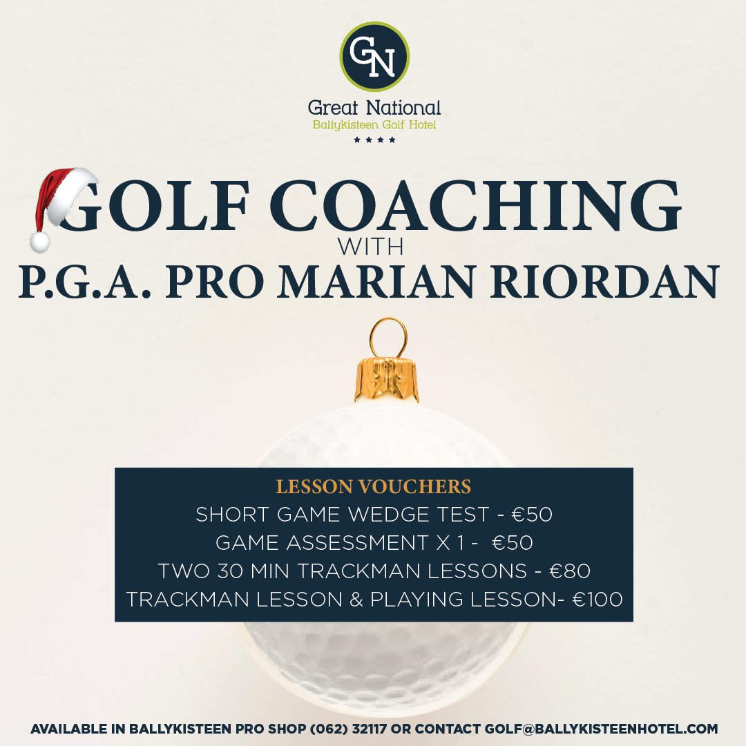 Ballykisteen Golf tweet media