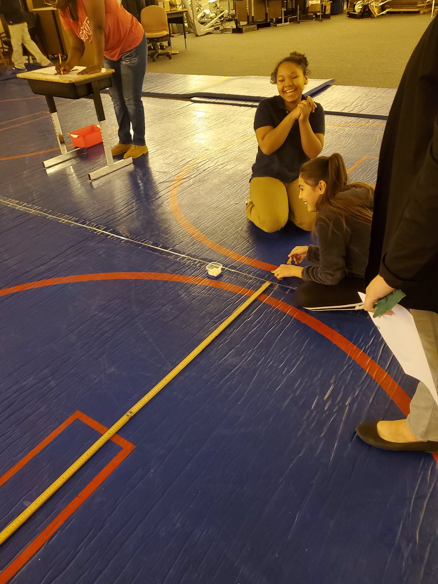 cmbisbee's tweet photo. Scott Middle School 6th graders testing their marshmallow launchers for STEM projects #scottms #schk12 #15k https://t.co/Wmbkt2rJwG