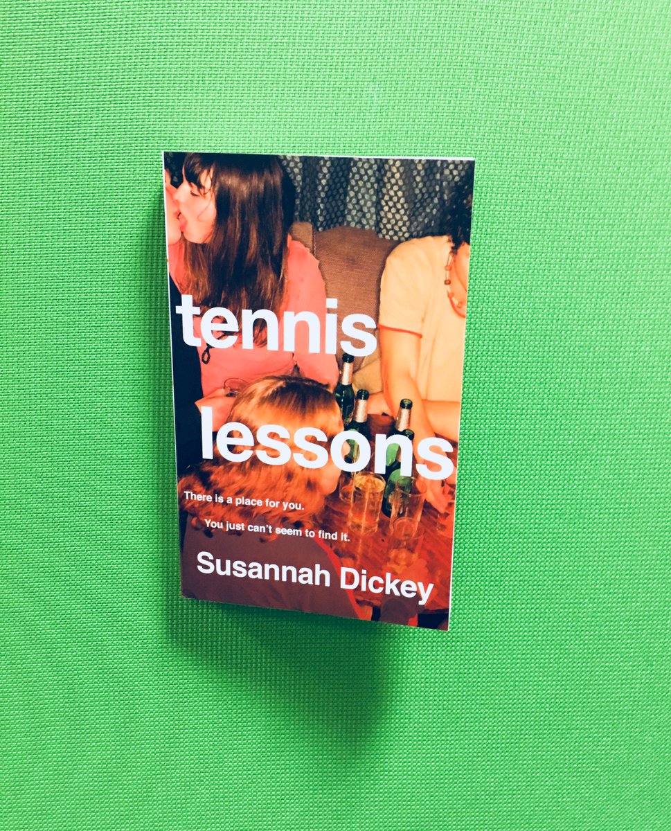 DoubledayUK's tweet photo. Lo! Christmas has come early @DoubledayUK HQ as these absolute BEAUTIES have just landed. #TennisLessons is the fiercely fresh, revitalising debut novel from @SusannahDickey, about one young misfit as she navigates her rocky way to womanhood. #BookProofJoy #ComingJuly https://t.co/EIlWBgVXPz