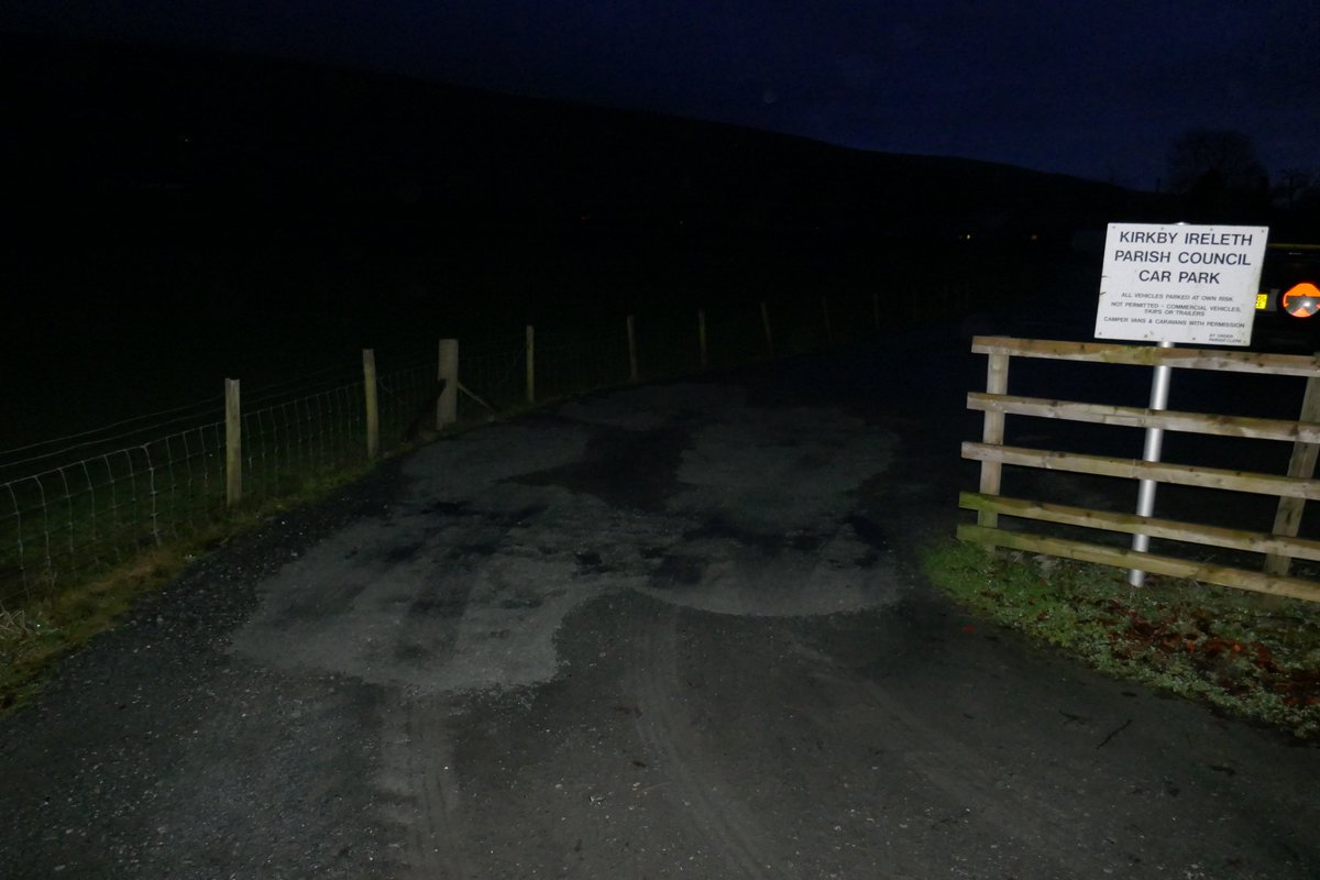 TheLengthsman's tweet photo. Four hours hard graft today in #Soutergate for #KirkbyIreleth Parish Council filling in huge #potholes in the car park ~ it was pitch black when I finished in the rain !
Resident most appreciative π https://t.co/VaO5hg8yg3