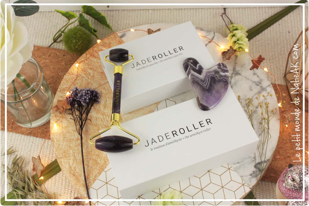natieak's tweet photo. Voici mon avis détaillé sur le rouleau d'améthyste et Gua Sha de Jade Roller 😃 https://t.co/X7dq0W3uUN #jaderoller #beaute #amethyste #beaute #rouleaufacial #guasha https://t.co/KPGc3Hm3lX
