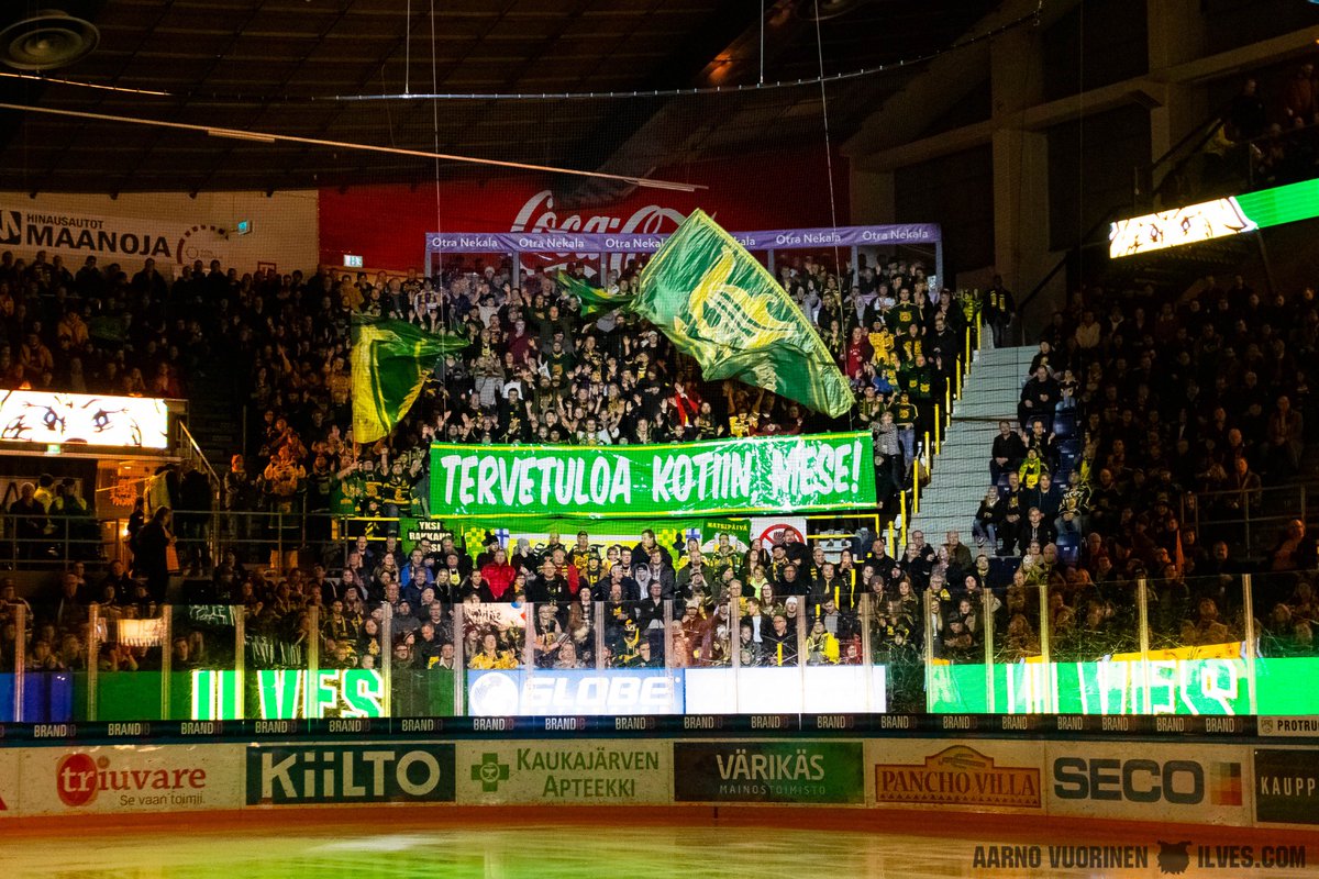 Tervetuloa kotiin, <a href="/MeskanenVille/">Ville Meskanen</a>! 💚💛

#Ilves #Liiga 📷 <a href="/AarnoVuorinen/">Aarno Vuorinen</a>