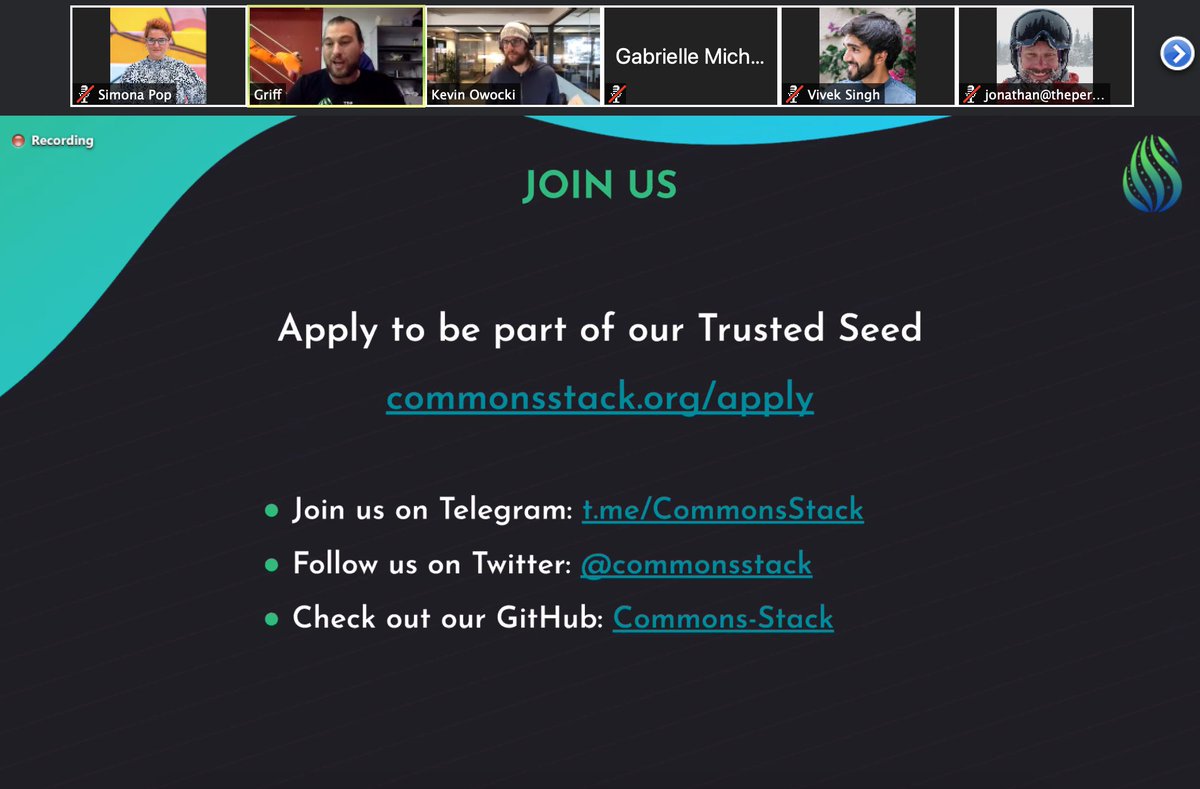 Sim_Pop's tweet image. Repping #Europe on the final @gitcoin Livestream of the year/decade!🍷

⚡We're doing lightning 6 minute talks all about public goods. @thegrifft just chatted #CommonsStack  &amp;amp; @niran covered @PanvalaHQ