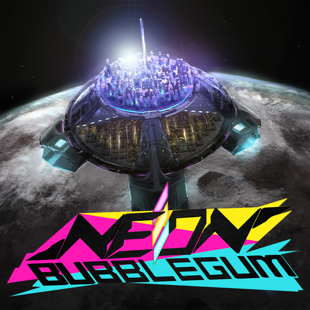 ADMTHPN's tweet photo. I have finished the first portion of my project, Neon Bubblegum, I'll be working a little more on the city then eventually the characters :) https://t.co/M8QwyOjaaG