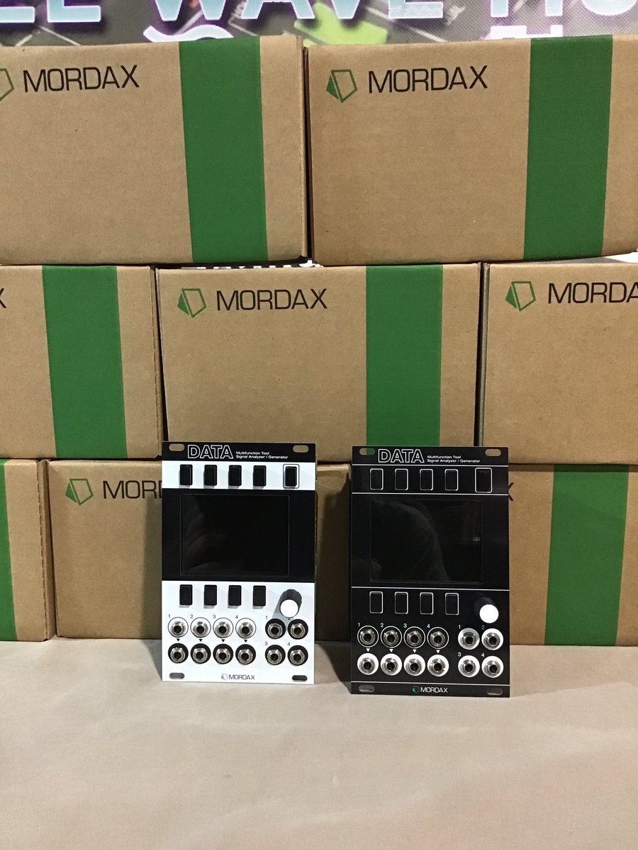 Mordax DATA Black panel and White panel are back in stock at Three Wave Music.
#mordax  #mordaxdata #eurorackmodular  #modularsynth  #threewavemusic