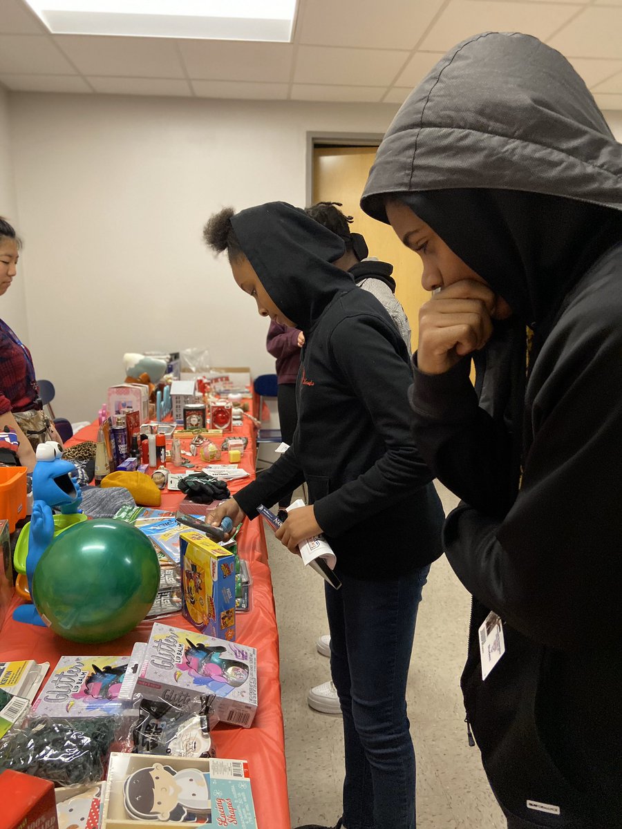 So thankful to have been part of our first holiday store for our 8th graders. I was brought to tears multiple times today watching their kindness and generosity towards their families and one another. #oneidapride #howmanyhowls