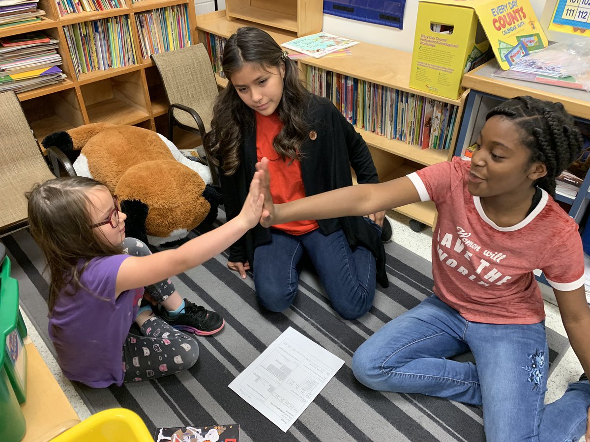 ASFLORENCE1's tweet photo. My 5th Graders and @4MRSVAUGHAN1 2nd Grade Buddies beamed while planning their Joy Projects to make a positive change in our community. It was inspiring to hear all of the positive impacts Ss wanted to contribute. #Baysideriseup #childrenmakeanimpact #PBIS https://t.co/UJKqNlCPhn
