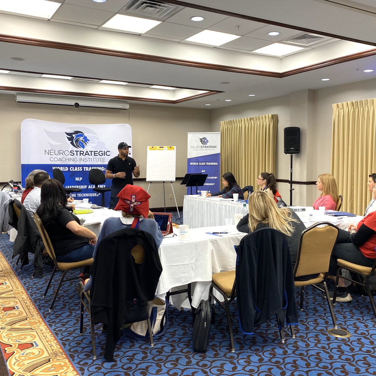 NeuroStratCoach's tweet photo. Graduation weekend continues! Our coaching certification graduates are in the middle of day 2! The learning never stops!
.
.
.
#Coaching #Training #ICF #ICFTraining #NeuroStrategicCoach #NeuroStrategicCoachingInstitute #LifeCoach #Growth #Mindset #PersonalDevelopment https://t.co/btcTC09L5M
