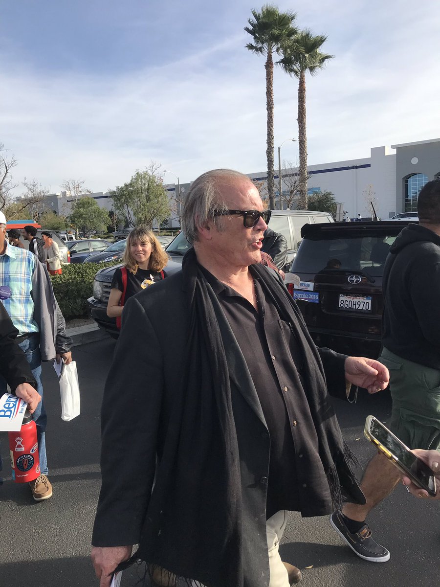 Gary Grumbach On Twitter Spotted Leaving The Berniesanders Rally In Moreno Valley Ca Jack Nicholson