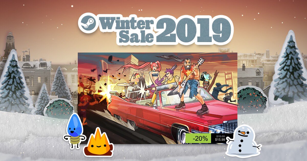 HoundPicked's tweet image. Ass kicking, freak splatting, double pedal to the metal🤘

#DoubleKickHeroes is in the #SteamWinterSale with 20% off🙀

Don’t sit there. Stage dive to Steam🙌

Start playing &amp;amp; moshing to some musical metal mayhem🎸

👇

store.steampowered.com/app/589670/Dou…