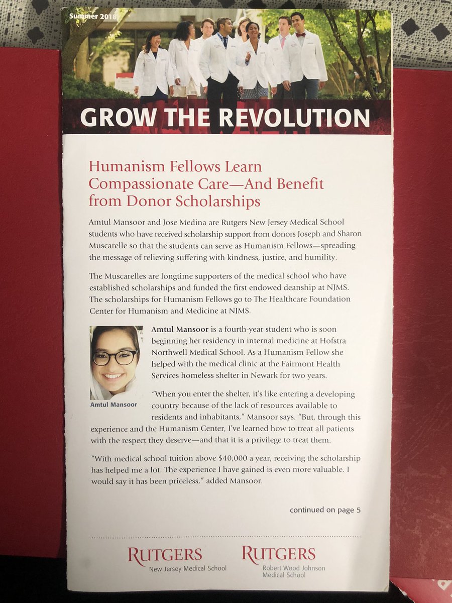 henamansoor's tweet photo. Yooo baji was really on the cover of Rutgers brochure. How am I just seeing this now? Ami was showing it to me so proud 😭🙏 #shegoals #alhamdulillah https://t.co/HUdsJiLslN