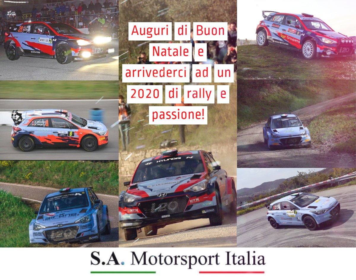 Il calendario 2020 inizia a prendere forma, ci vediamo presto in prova speciale!
Tanti auguri 🎄 di Buon Natale 🎅 e felice Anno Nuovo da <a href="/SA_Motorsport/">S.A. Motorsport Ita</a>
#Hyundai #i20 #R5 #cirt #gravel