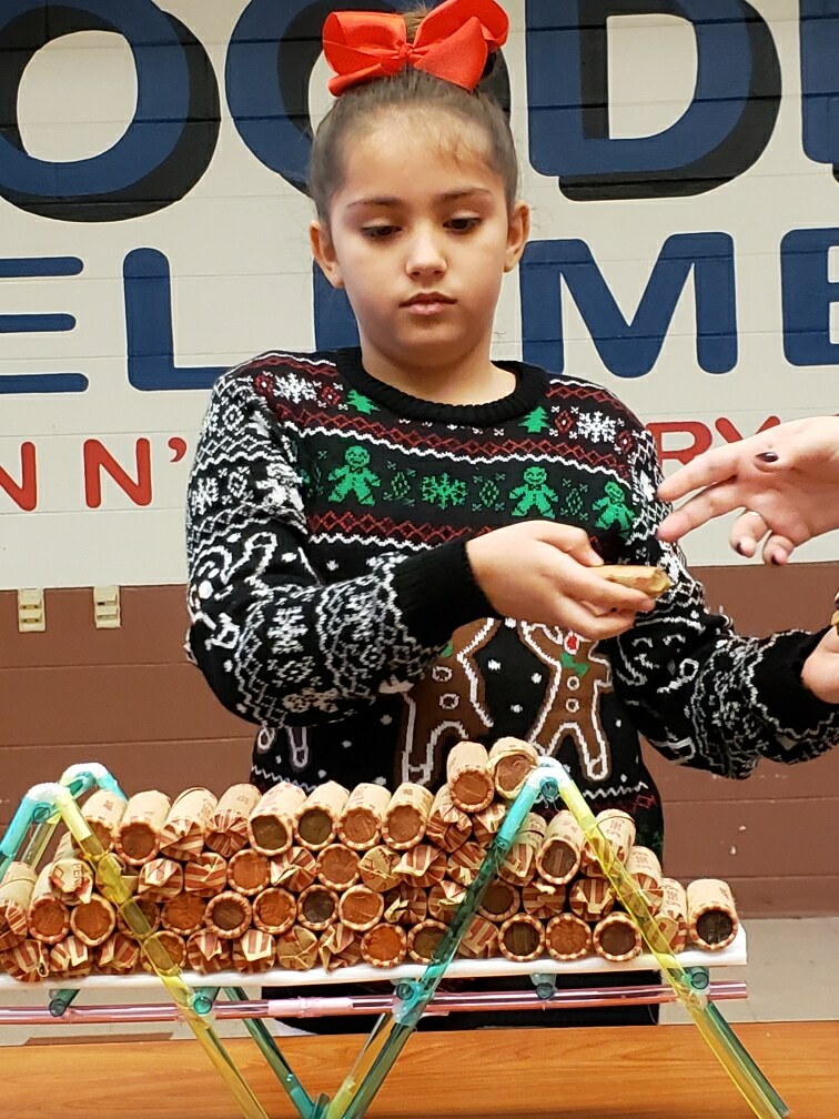 Congratulations to our class winner, who also won the grade level competition. Her bridge held 3200 pennies. It could have held more if we had them.<a href="/AshleeMcmanamey/">Ashlee McManamey</a> <a href="/WoodbridgeElem/">WoodbridgeElem</a> <a href="/sjacobsencapps/">SarahJacobsenCapps</a> <a href="/HCPSArea2/">HCPS Area 2</a> <a href="/Rob4Principals/">Rob Nelson, M. Ed., CPC</a> <a href="/kgonsowski/">nopolo</a>