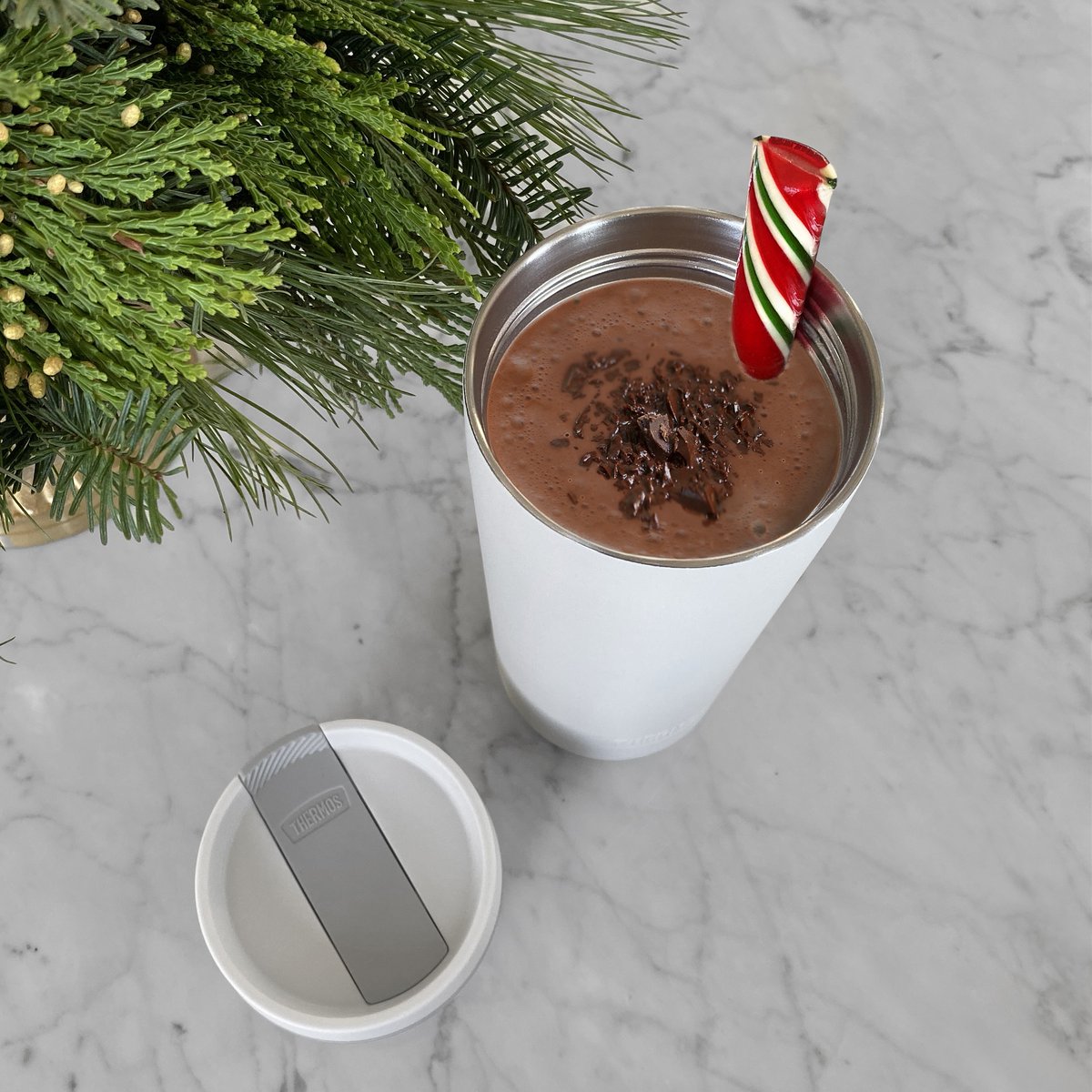 Thermos on X: There's a reason it's called HOT chocolate. Keep it that way  'til the last drop. #ThermosBrand #Since1904 #TrueOriginal  #GuardianCollectionByThermos #hotchocolate #tumbler #onthego #cozy   / X