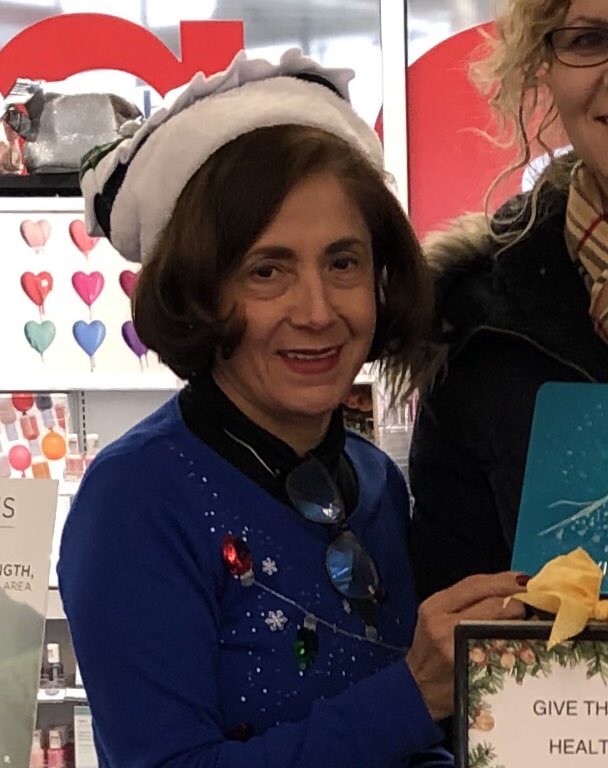 sandratrethewe3's tweet photo. Happy Festive Sweater Day from your CVS Division 1 Beauty Consultant Team! #itsfestive #notugly Best way to spread Holiday Cheer is decking out in your Festive Gear!  Happy Holidays!!❄️❄️ https://t.co/QrhMrkGkRY
