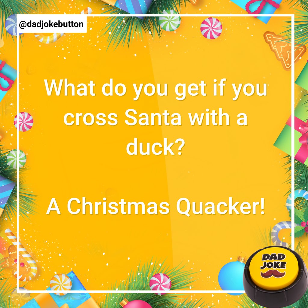 DadJokeButton's tweet photo. ➡️Follow @dadjokebutton | ⚠️Tag friend 🤣⁠
⁠
.
⁠
#dadjoke #dadjokes #jokes #joke #funny #comedy #puns #punsworld #punsfordays #jokesfordays #funnyjokes #jokesdaily #dailyjokes #humour #relatablejokes #laugh #joking #funnymemes #punny #pun #humor #talkingbutton https://t.co/aN8GCIwX2H