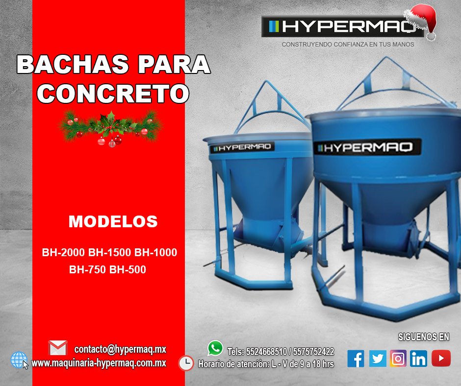 hypermaq's tweet photo. 🏗️ 👷#Bachas para #concreto #Hypermaq
Contáctanos: ☎️5524668510 ☎️ 5575752422
Visita nuestra página web 🌎➡️ https://t.co/BhI0lOAFgP
#construyendoconfianzaentusmanos #maquinarialigera #construccion #obracivil https://t.co/NRARbEC5q8