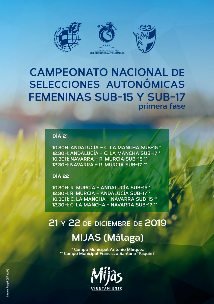 Josanbm's tweet photo. Mañana empieza la lucha por los Campeonatos Nacionales de Selecciones Autonómicas Sub17 y Sub15 de fútbol. Nuestra @ffrm_es a darlo todo frente a Andalucía y Navarra! https://t.co/kXwUKdOdFL