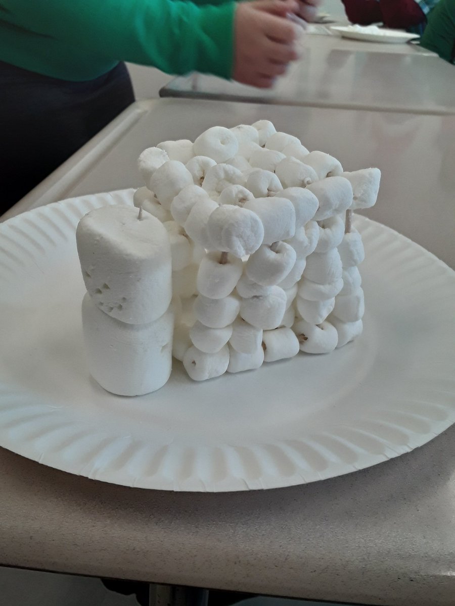 baes_ms's tweet photo. My students are working on the task of creating something made out of snow (with marshmellows)! They are planning and implementing those plans individually and as teams. Favorite quote of the day, "I'm a genius!" #pasmartgrant #southfayette #falconpride https://t.co/olAPlwmjUe