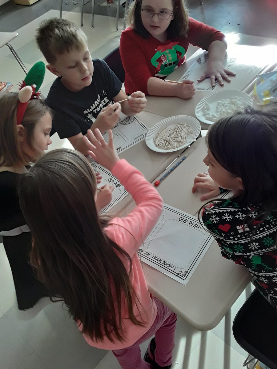 baes_ms's tweet photo. My students are working on the task of creating something made out of snow (with marshmellows)! They are planning and implementing those plans individually and as teams. Favorite quote of the day, "I'm a genius!" #pasmartgrant #southfayette #falconpride https://t.co/olAPlwmjUe