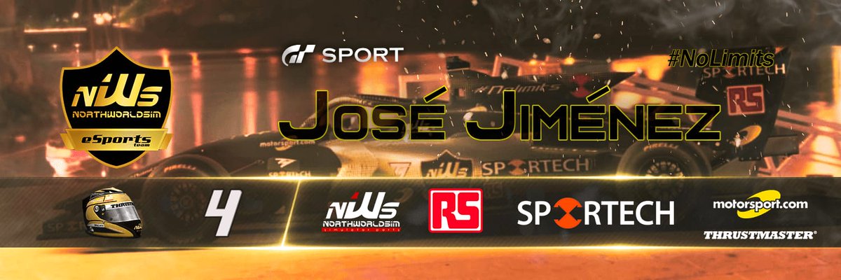 ¡Ampliamos plantilla en #GTSport!

El ex-piloto de subidas de montaña, <a href="/Toniciprani12/">Jose A. Jiménez</a>, se une a NWS eSports Team. 

<a href="/Toniciprani12/">Jose A. Jiménez</a>: "Estoy muy contento de volver al mundo de la competición de la mano de NWS. Estoy seguro de que crecere como simracer".

#NoLimits