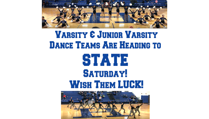 hhsdanceteams's tweet photo. Let's give the Varsity and JV dancer teams a BIG Bluebird send off tonight at 6:30pm as they leave from HHS and head to Louisville for their STATE competition. They perform tomorrow at 9:30am and 1:20pm. #CAKE #GoBirds #TakeSTATE https://t.co/k4oBEwNatx