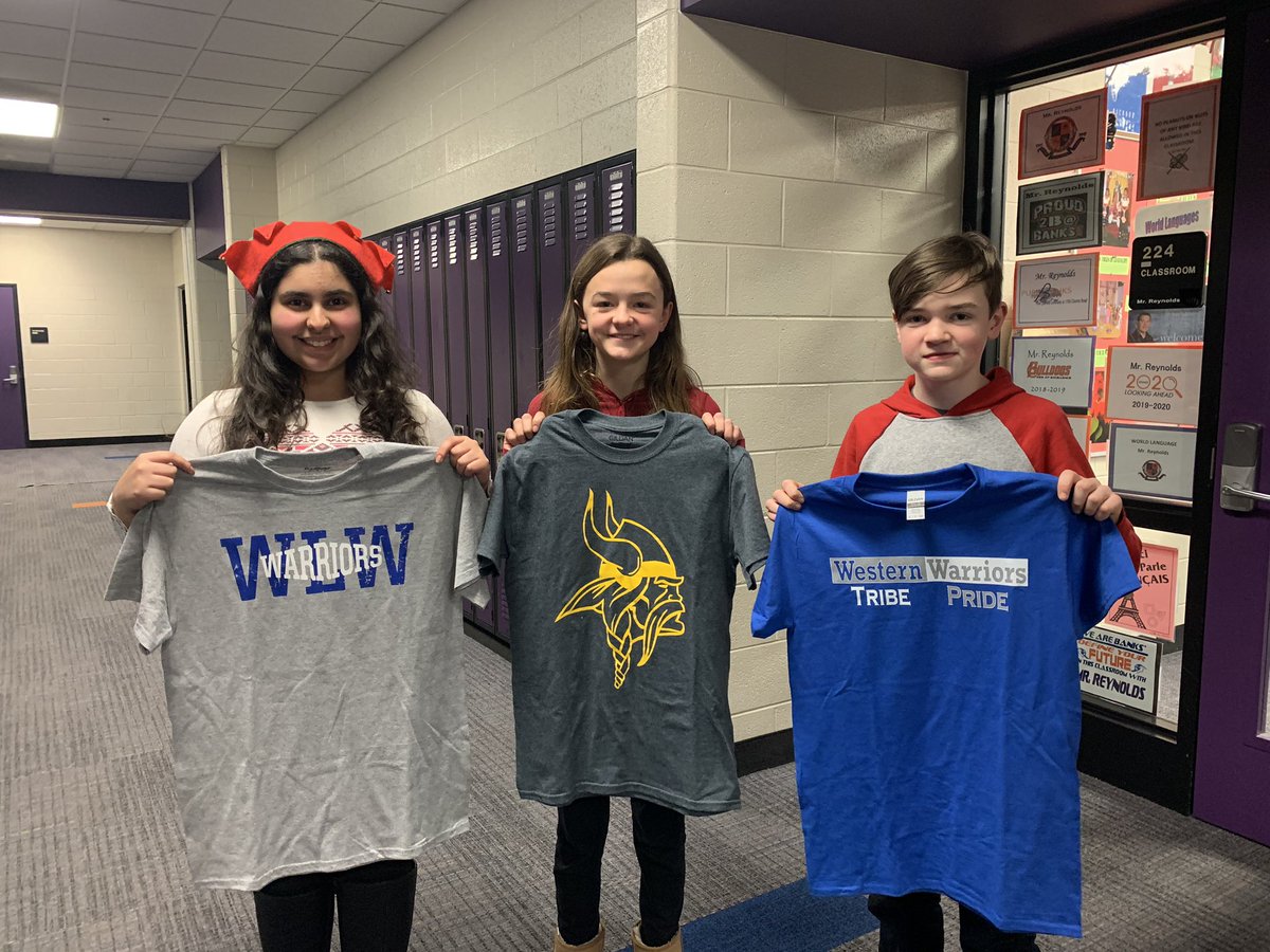 Michelle Kalhorn (@kalhornm) on Twitter photo Three of our 8th grade students won an early Holiday gift. Thanks to <a href="/WLWWARRIORS/">Walled Lake Western</a> and @PrincipalMorgan for sending some swag to our future Warriors and Viking! <a href="/WalledLkSchools/">Walled Lake Schools</a> <a href="/kennethgutman/">Kenneth Gutman</a> Three of our 8th grade students won an early Holiday gift. Thanks to <a href="/WLWWARRIORS/">Walled Lake Western</a> and @PrincipalMorgan for sending some swag to our future Warriors and Viking! <a href="/WalledLkSchools/">Walled Lake Schools</a> <a href="/kennethgutman/">Kenneth Gutman</a>