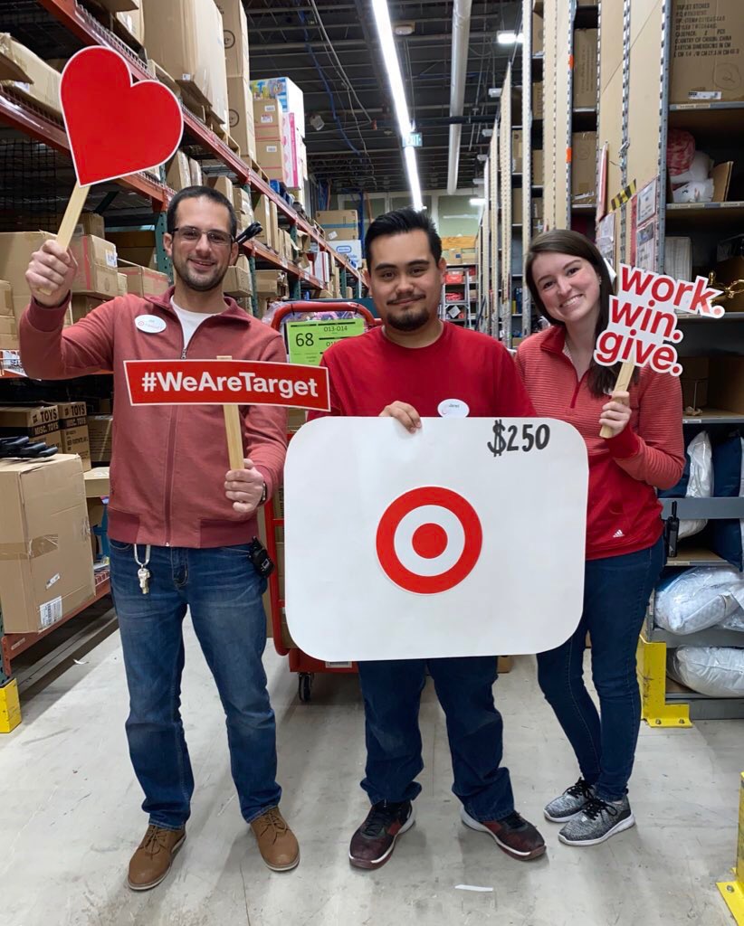 Joe Hocking (@joe_hocking1) on Twitter photo Congratulations to our #WorkWinGive winners Jared and Brandon- thank you you both for all you do for our store-you guys rock! <a href="/Aim4theTarget/">Amy Sullivan</a> <a href="/Puneet_Math/">Puneet Mathur</a> <a href="/DavePFromTarget/">Dave Pacheco</a> <a href="/JP_Cooney7/">Jon-Patrick Cooney</a> Congratulations to our #WorkWinGive winners Jared and Brandon- thank you you both for all you do for our store-you guys rock! <a href="/Aim4theTarget/">Amy Sullivan</a> <a href="/Puneet_Math/">Puneet Mathur</a> <a href="/DavePFromTarget/">Dave Pacheco</a> <a href="/JP_Cooney7/">Jon-Patrick Cooney</a>