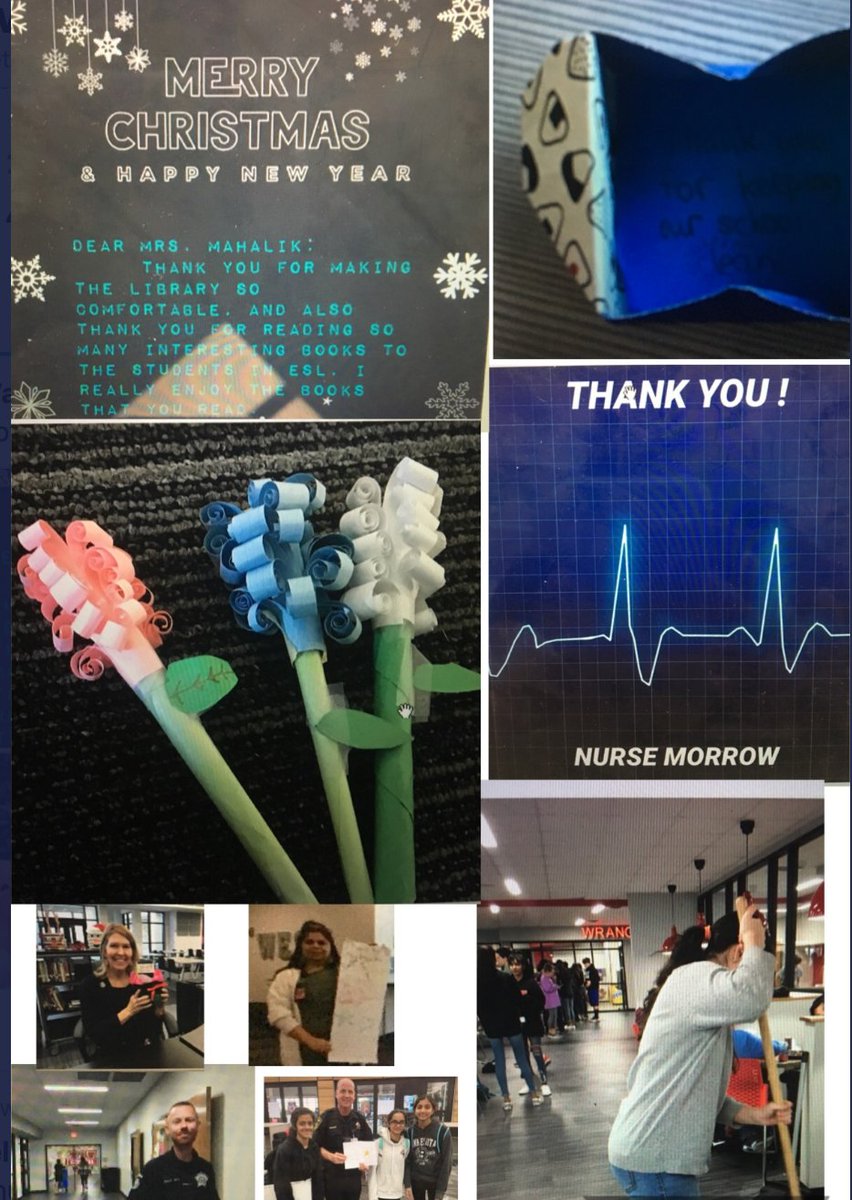 MrsVmath's tweet photo. Some of the many ways Math 8 showed kindness this week! #westfam @CMSWestWrangler https://t.co/UX6kyvsJW2