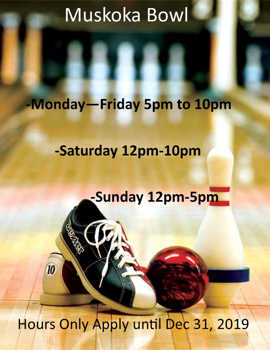 Wow more hours to bowl come on in and join us in the fun!