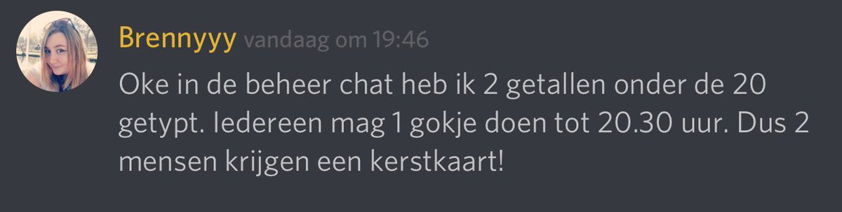 Op dit moment in de Vakogames discord... pampampammmm #Vakoschrijftkerstkaarten