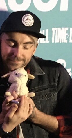 outerspacedun's tweet photo. Everyone, meet my son. Best boy. Who’s the fluffy, happy, all time low plush fan. A thread. https://t.co/niFwgyLR5n