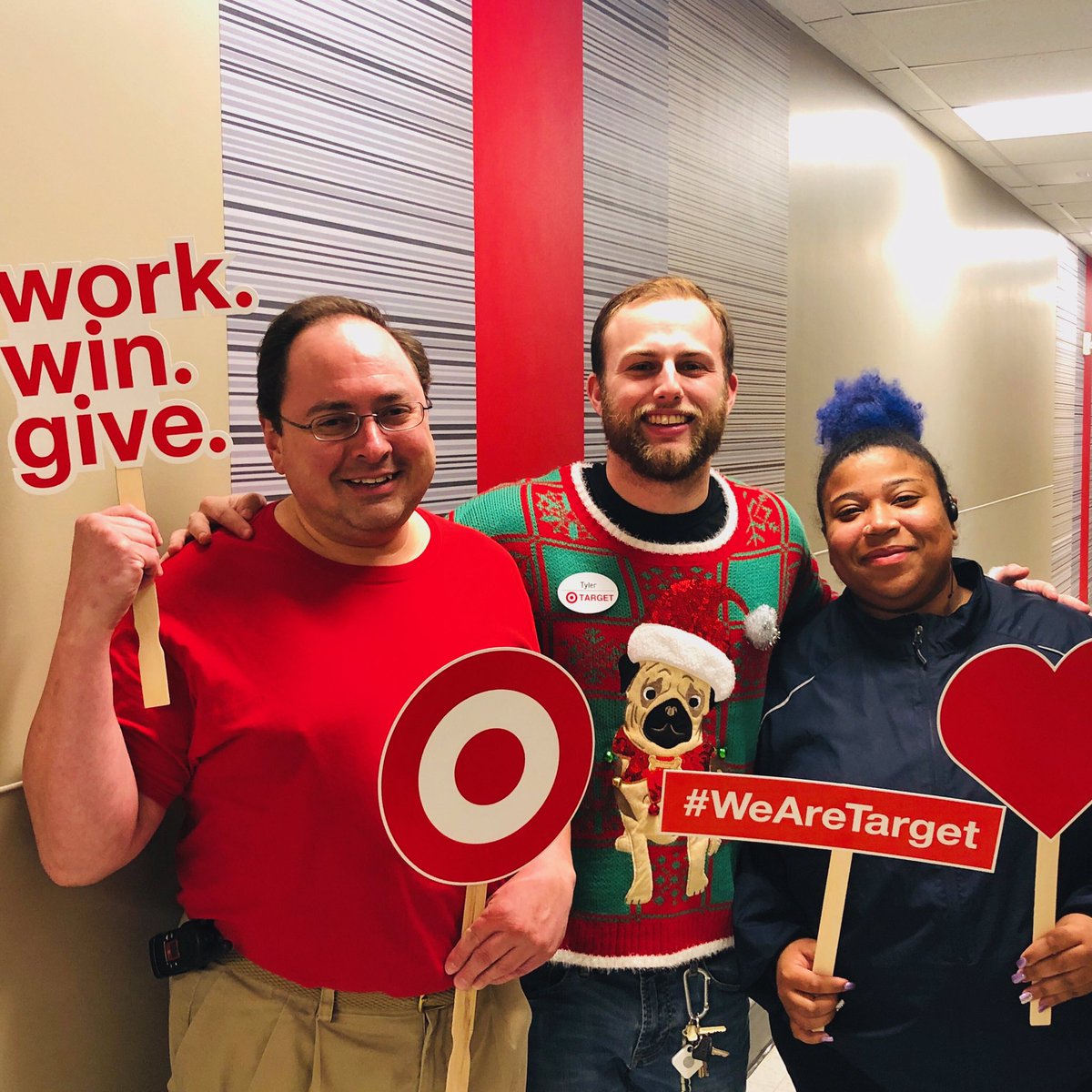 Tyler Cornelius (@tylercornelius9) on Twitter photo Congrats to the T2310 #WorkWinGive Winners Stewart and Alberta! #WeAreTarget #WorkSomewhereYouLove <a href="/Shane23psu/">Shane imschweiler</a> <a href="/s_hazy/">S.Hazy</a> <a href="/christineyijia/">Christine</a> <a href="/ronygarcia79/">Rony Garcia</a> Congrats to the T2310 #WorkWinGive Winners Stewart and Alberta! #WeAreTarget #WorkSomewhereYouLove <a href="/Shane23psu/">Shane imschweiler</a> <a href="/s_hazy/">S.Hazy</a> <a href="/christineyijia/">Christine</a> <a href="/ronygarcia79/">Rony Garcia</a>