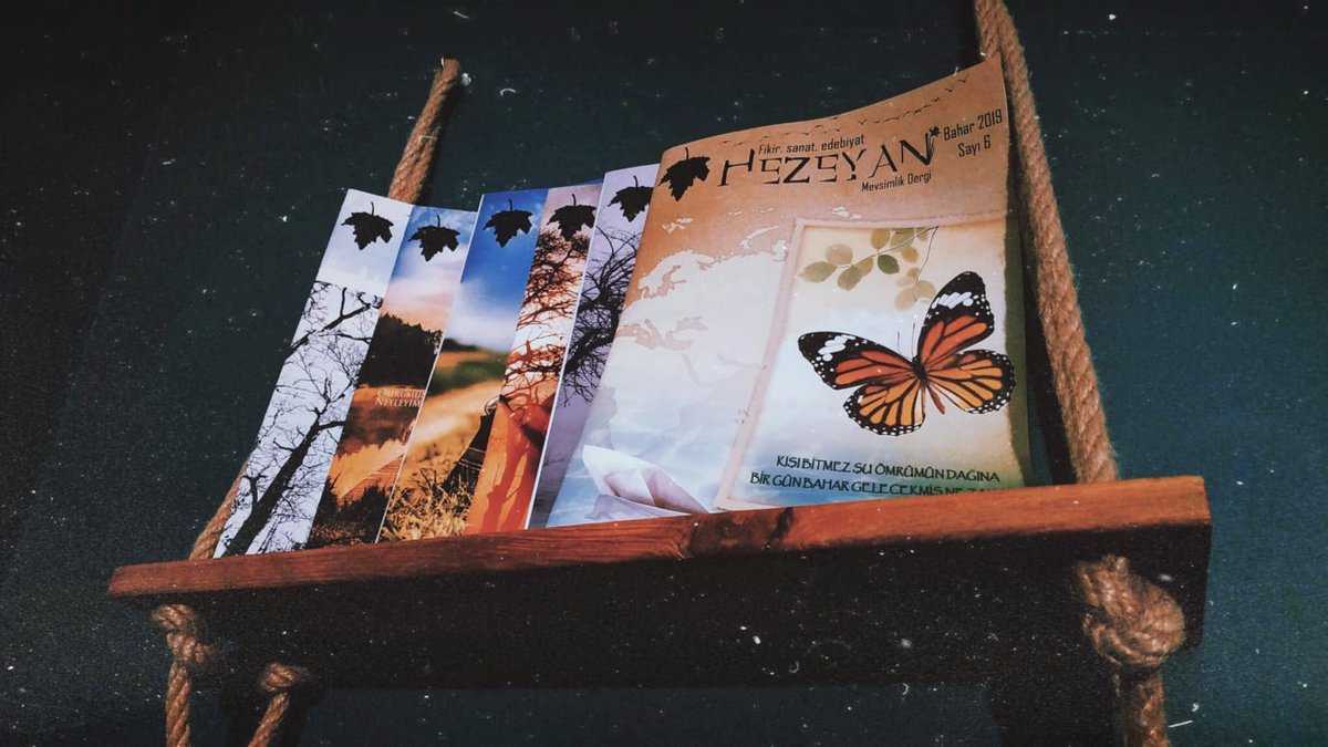 "Elbet bir gün buluşacağız, bu böyle yarım kalmayacak..." 🍃🎶🍁

#hezeyandergisi