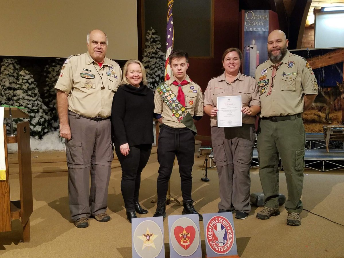 MVCBSA's tweet image. Welcome Troop 350!  Last week they recieved their 'official' charter to operate.