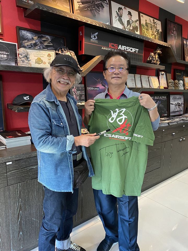 icsbbairsoft's tweet photo. ▁ ▂ ▃ After MOA 2019▃ ▂ ▁
It's a great pleasure to have Mr. Tanio Kobayashi, the father of GBB pistol visit ICS factory in Taichung, Taiwan.
-
#ICSXMOA2019 #小林太三
#icsbbairsoft #BeAGameChanger #icsgoodgun #goodgun #ics #icsairsoft #icsbb #airsoft https://t.co/5fsuhdsBRm
