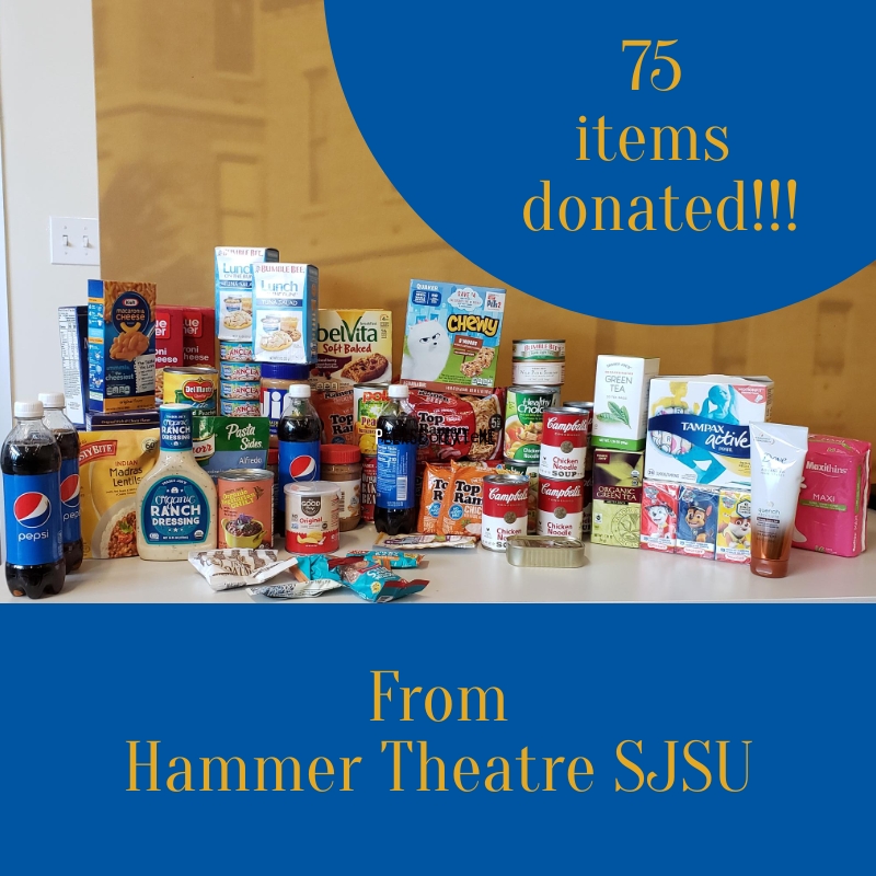 SJSUCares's tweet image. Just in time before the break more great items donated from @hammer_sjsu 
Haven&apos;t visited this week, please stop before the break closures.
Open today 11AM-4PM.

#SJSUCares #Donationshelp