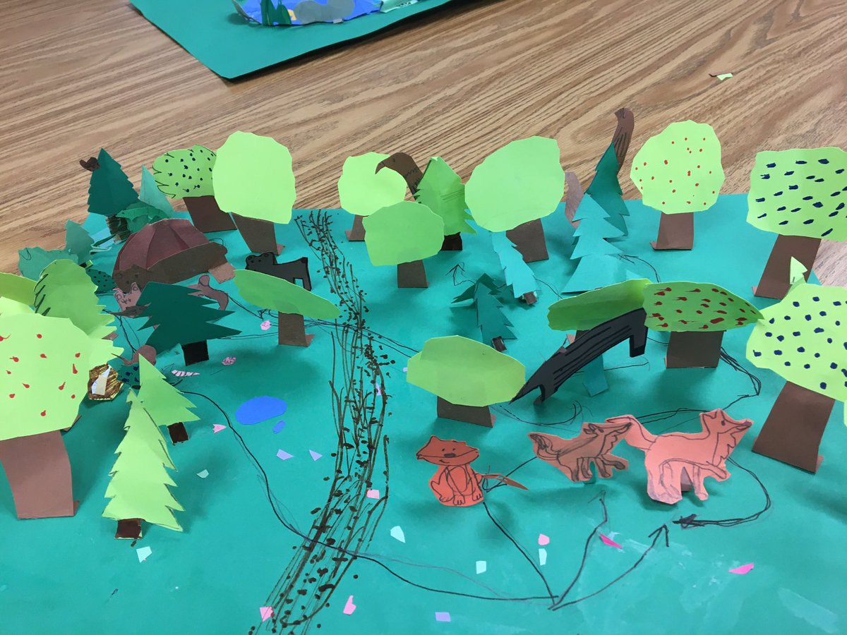 mbutlerclass's tweet photo. Students presented their ecosystem  to their peers showing their understanding of food chains and populations within an ecosystem  @CampbellAPS https://t.co/vbQMWefGBP