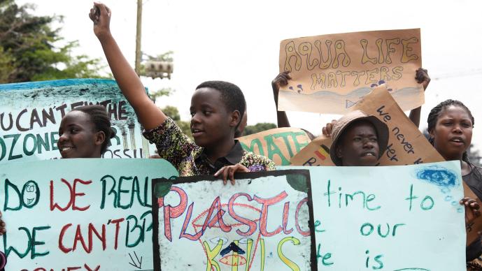 I'm an African, we account for less than 4% of the global total of carbon emissions but the continent is the most vulnerable in terms of the impact of #ClimateCrisis, the UN says. 

I am a girl.
I am a child.
I deserve climate justice.
#BanPlasticUG 
#Birthdaytrees