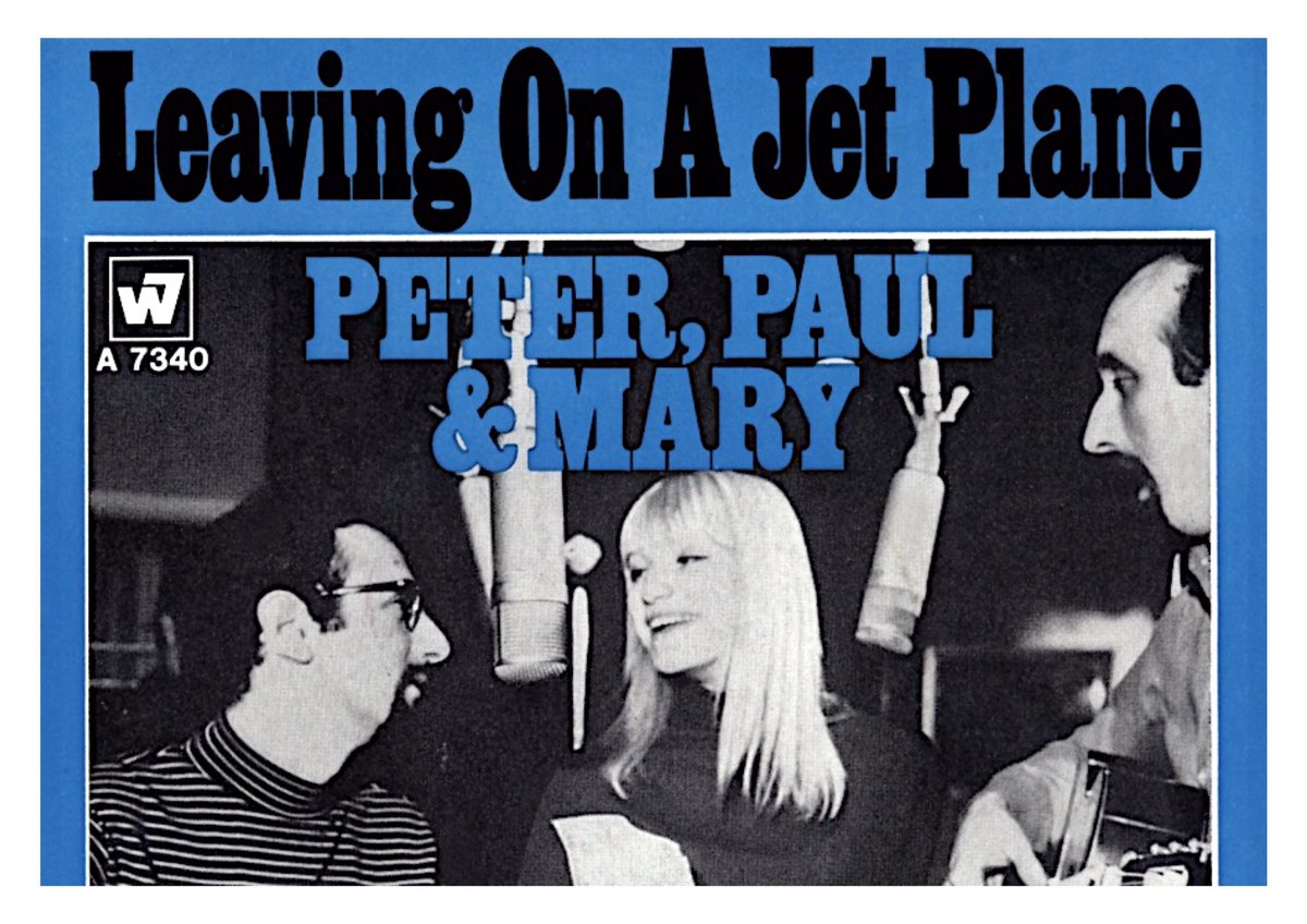 RetroNewsNow on X: "š¶On December 20, 1969, 'Leaving On A Jet Plane' by Peter, Paul and Mary reached #1 on the Billboard Hot 100 https://t.co/UxssIvdeyf" / X